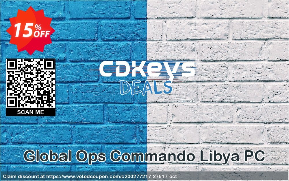 Global Ops Commando Libya PC Coupon Code Nov 2024, 15% OFF - VotedCoupon