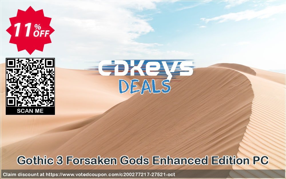 Gothic 3 Forsaken Gods Enhanced Edition PC Coupon, discount Gothic 3 Forsaken Gods Enhanced Edition PC Deal. Promotion: Gothic 3 Forsaken Gods Enhanced Edition PC Exclusive Easter Sale offer 