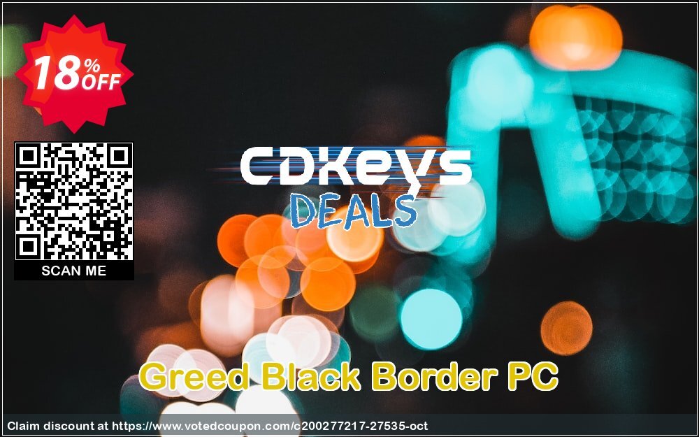 Greed Black Border PC Coupon, discount Greed Black Border PC Deal. Promotion: Greed Black Border PC Exclusive Easter Sale offer 