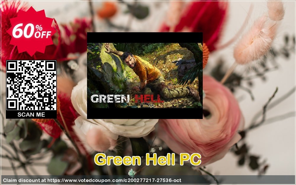 Green Hell PC Coupon, discount Green Hell PC Deal. Promotion: Green Hell PC Exclusive Easter Sale offer 