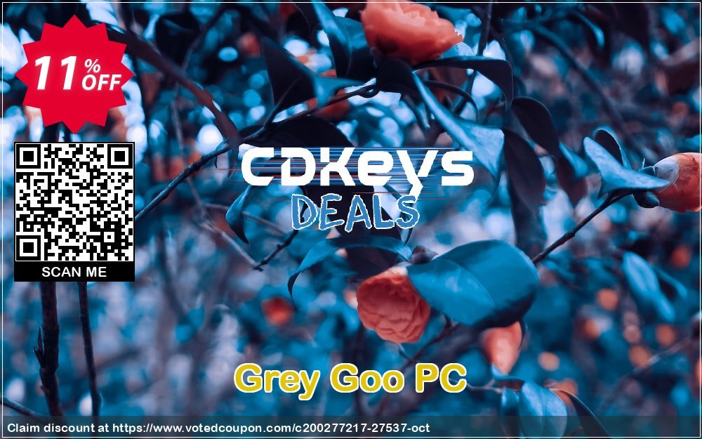 Grey Goo PC Coupon, discount Grey Goo PC Deal. Promotion: Grey Goo PC Exclusive Easter Sale offer 