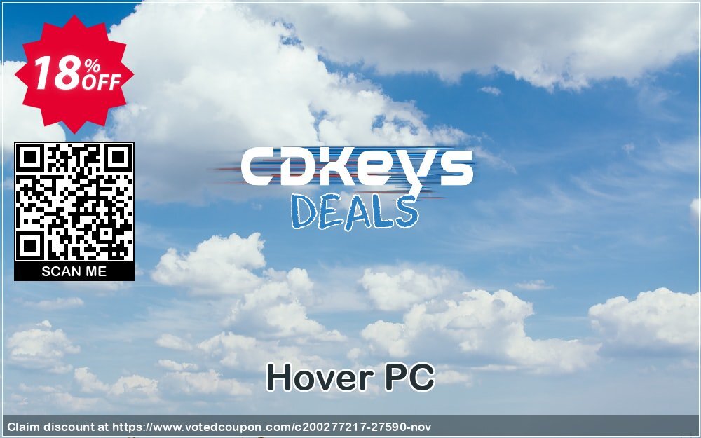 Hover PC Coupon, discount Hover PC Deal. Promotion: Hover PC Exclusive Easter Sale offer 