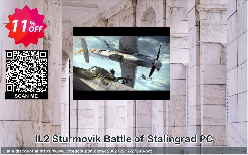 IL2 Sturmovik Battle of Stalingrad PC Coupon, discount IL2 Sturmovik Battle of Stalingrad PC Deal. Promotion: IL2 Sturmovik Battle of Stalingrad PC Exclusive Easter Sale offer 