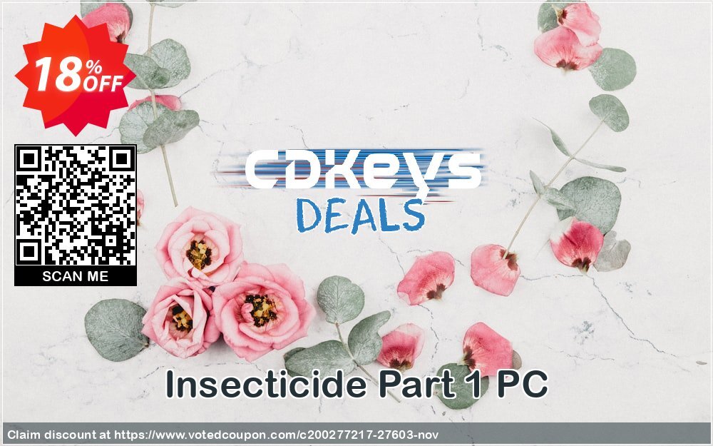 Insecticide Part 1 PC Coupon, discount Insecticide Part 1 PC Deal. Promotion: Insecticide Part 1 PC Exclusive Easter Sale offer 