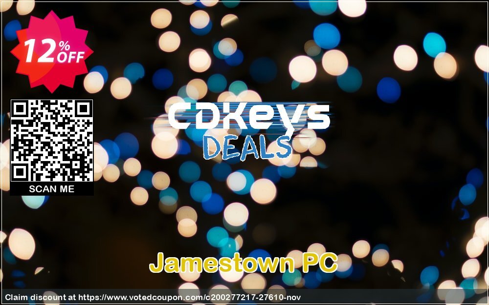 Jamestown PC Coupon, discount Jamestown PC Deal. Promotion: Jamestown PC Exclusive Easter Sale offer 