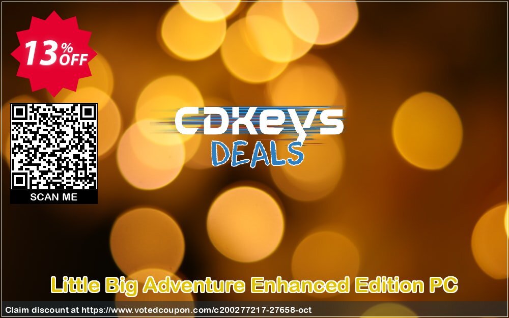 Little Big Adventure Enhanced Edition PC Coupon, discount Little Big Adventure Enhanced Edition PC Deal. Promotion: Little Big Adventure Enhanced Edition PC Exclusive Easter Sale offer 