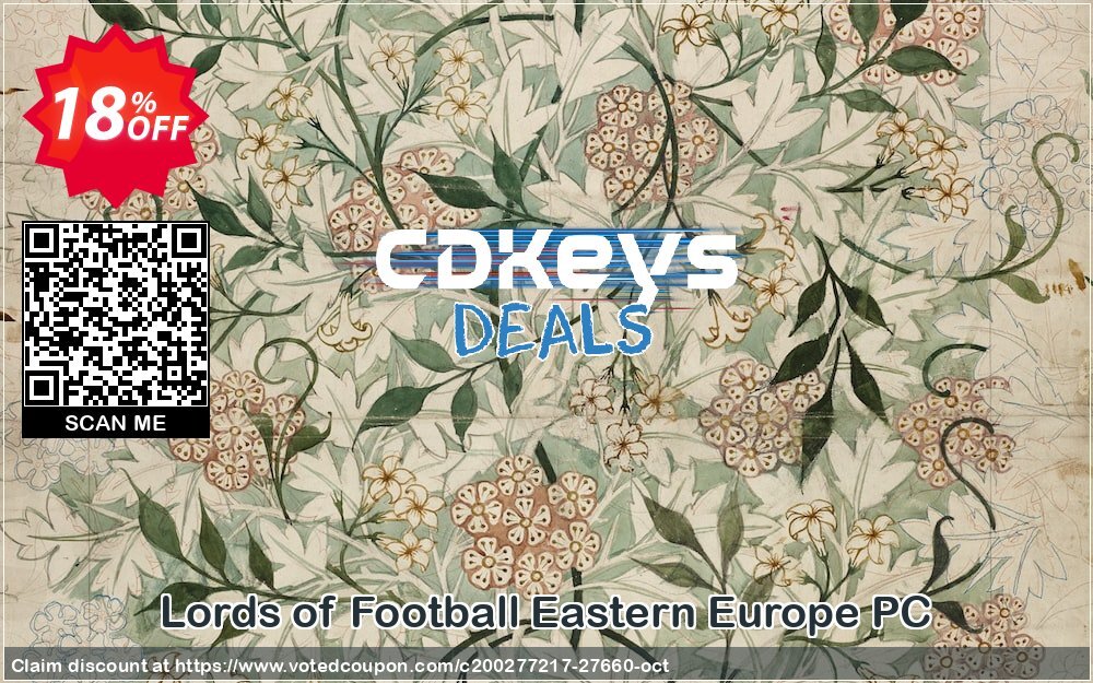 Lords of Football Eastern Europe PC Coupon Code Nov 2024, 18% OFF - VotedCoupon