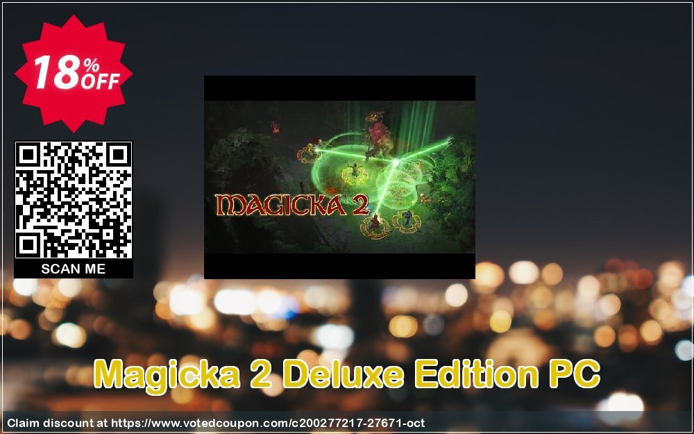 Magicka 2 Deluxe Edition PC Coupon, discount Magicka 2 Deluxe Edition PC Deal. Promotion: Magicka 2 Deluxe Edition PC Exclusive Easter Sale offer 