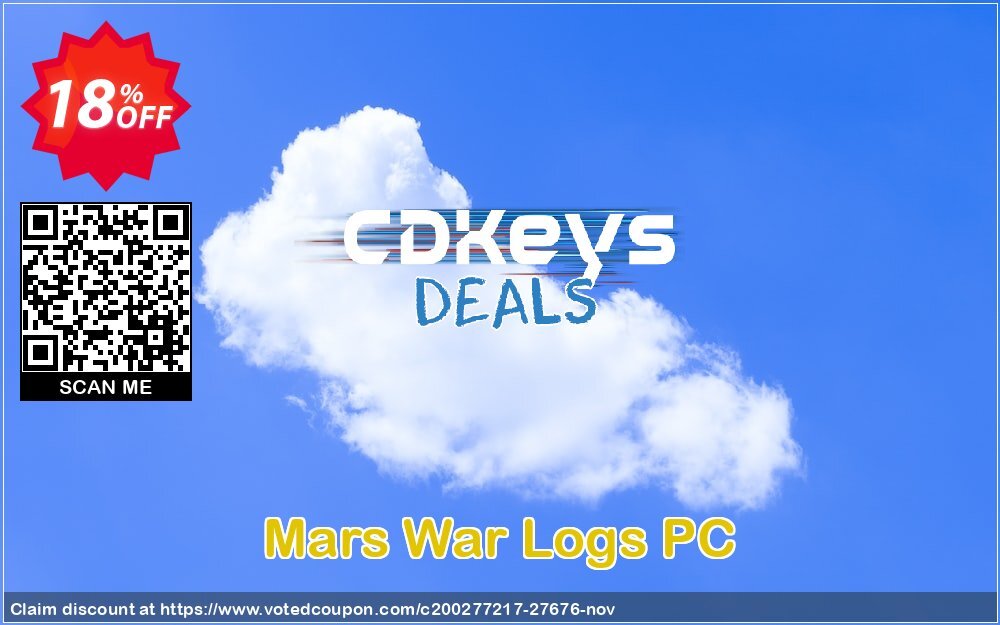 Mars War Logs PC Coupon, discount Mars War Logs PC Deal. Promotion: Mars War Logs PC Exclusive Easter Sale offer 