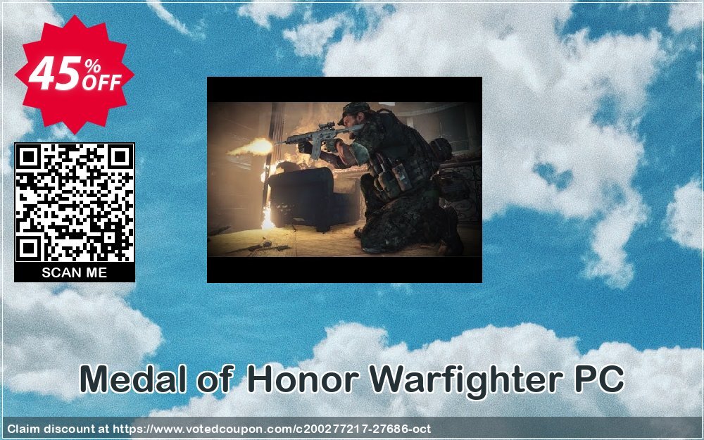 Medal of Honor Warfighter PC Coupon, discount Medal of Honor Warfighter PC Deal. Promotion: Medal of Honor Warfighter PC Exclusive Easter Sale offer 