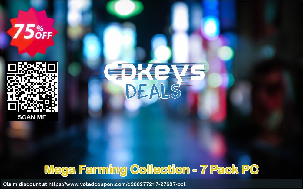 Mega Farming Collection - 7 Pack PC Coupon, discount Mega Farming Collection - 7 Pack PC Deal. Promotion: Mega Farming Collection - 7 Pack PC Exclusive Easter Sale offer 