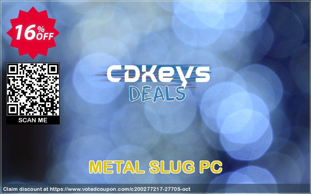 METAL SLUG PC Coupon, discount METAL SLUG PC Deal. Promotion: METAL SLUG PC Exclusive Easter Sale offer 