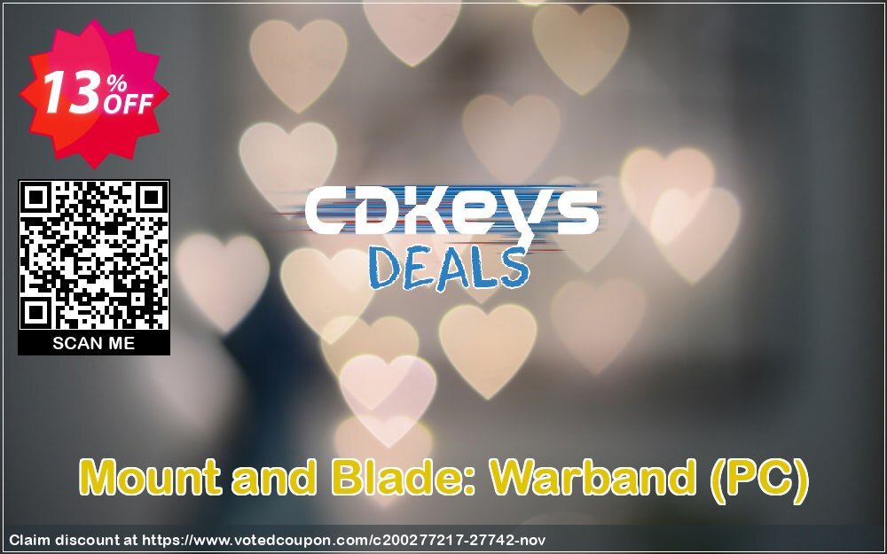 Mount and Blade: Warband, PC  Coupon, discount Mount and Blade: Warband (PC) Deal. Promotion: Mount and Blade: Warband (PC) Exclusive Easter Sale offer 