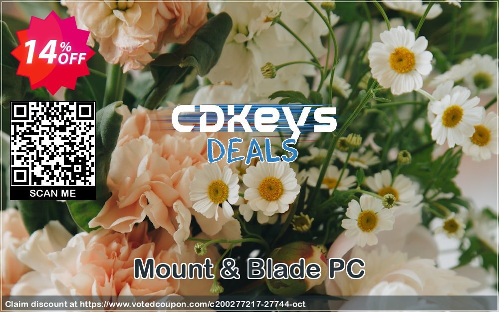 Mount & Blade PC Coupon, discount Mount & Blade PC Deal. Promotion: Mount & Blade PC Exclusive Easter Sale offer 