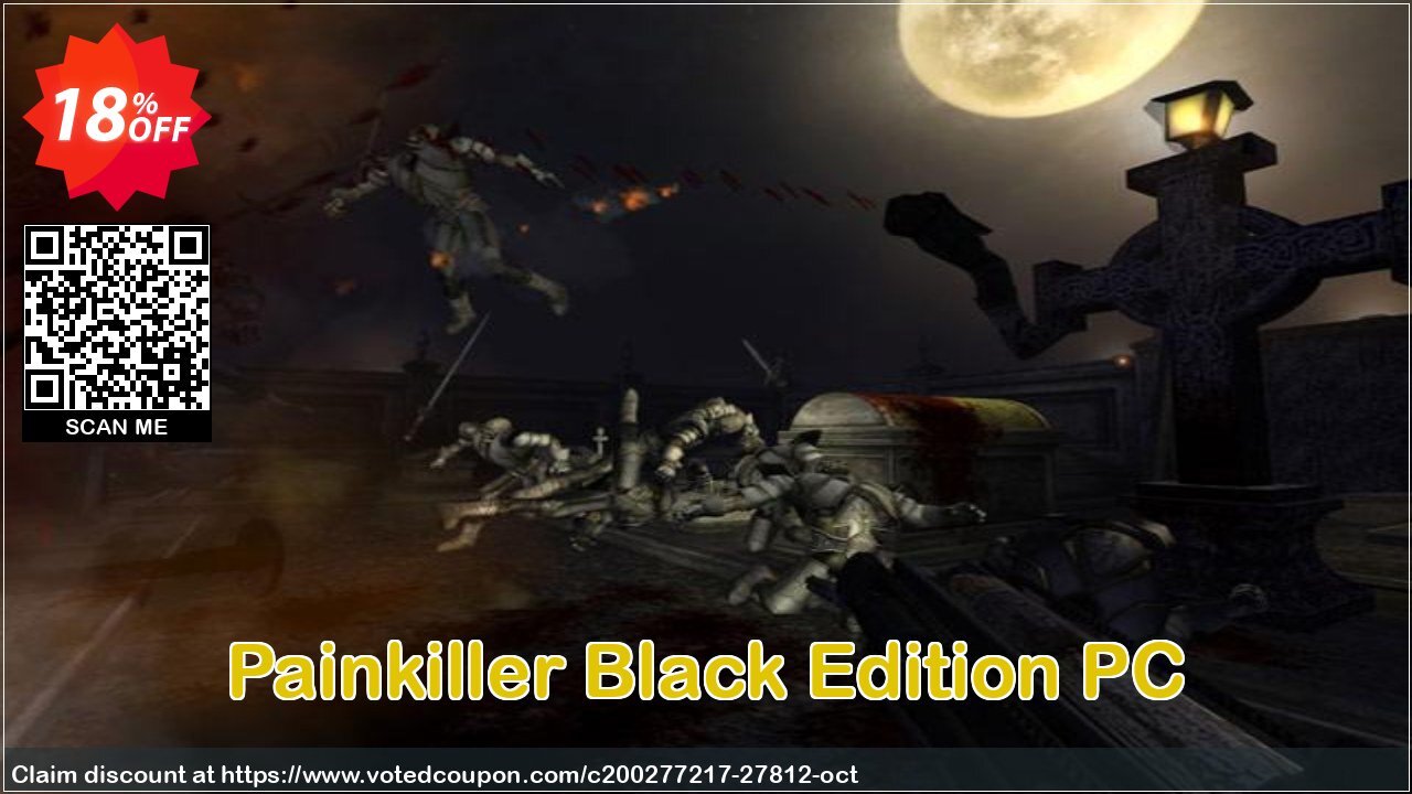 Painkiller Black Edition PC Coupon, discount Painkiller Black Edition PC Deal. Promotion: Painkiller Black Edition PC Exclusive Easter Sale offer 