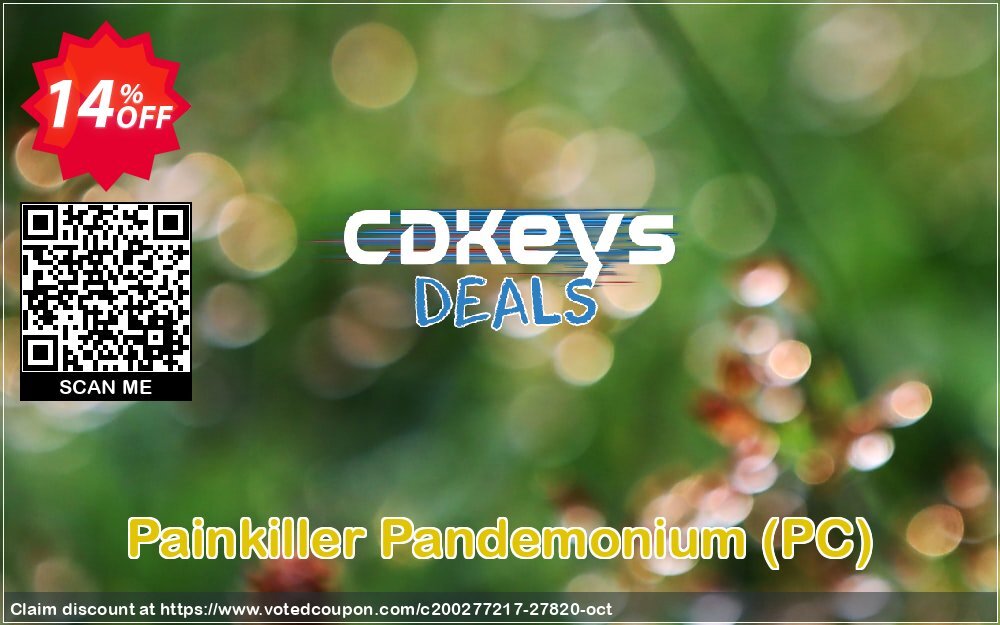 Painkiller Pandemonium, PC  Coupon, discount Painkiller Pandemonium (PC) Deal. Promotion: Painkiller Pandemonium (PC) Exclusive Easter Sale offer 