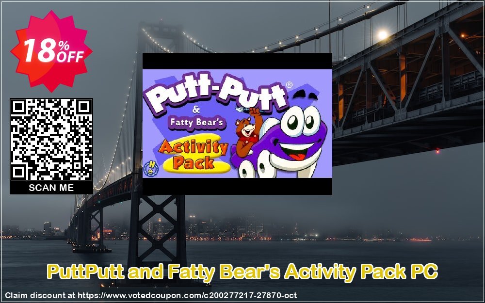 PuttPutt and Fatty Bear's Activity Pack PC Coupon, discount PuttPutt and Fatty Bear's Activity Pack PC Deal. Promotion: PuttPutt and Fatty Bear's Activity Pack PC Exclusive Easter Sale offer 