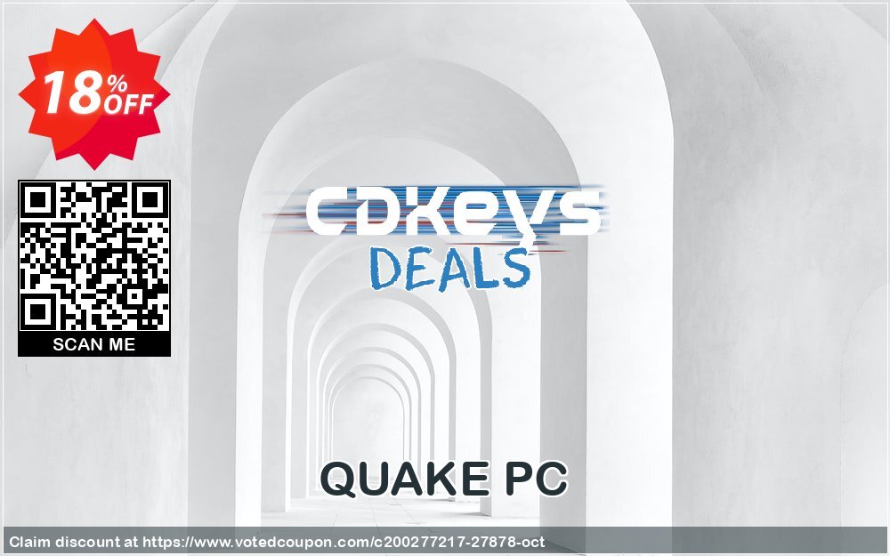 QUAKE PC Coupon, discount QUAKE PC Deal. Promotion: QUAKE PC Exclusive Easter Sale offer 