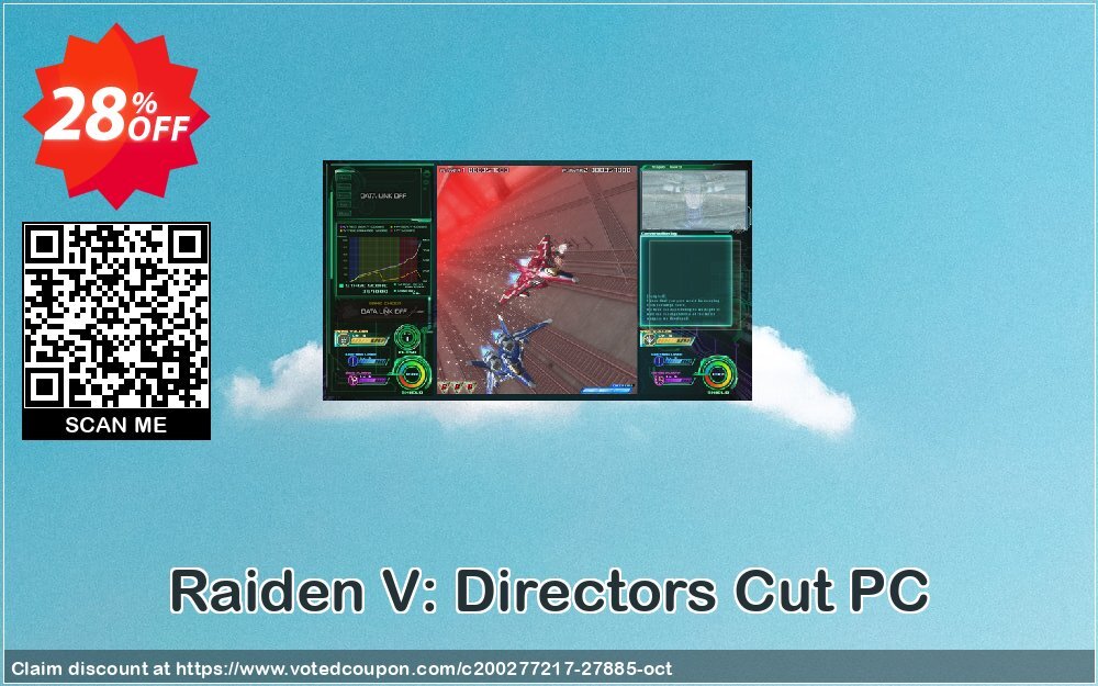 Raiden V: Directors Cut PC Coupon, discount Raiden V: Directors Cut PC Deal. Promotion: Raiden V: Directors Cut PC Exclusive Easter Sale offer 