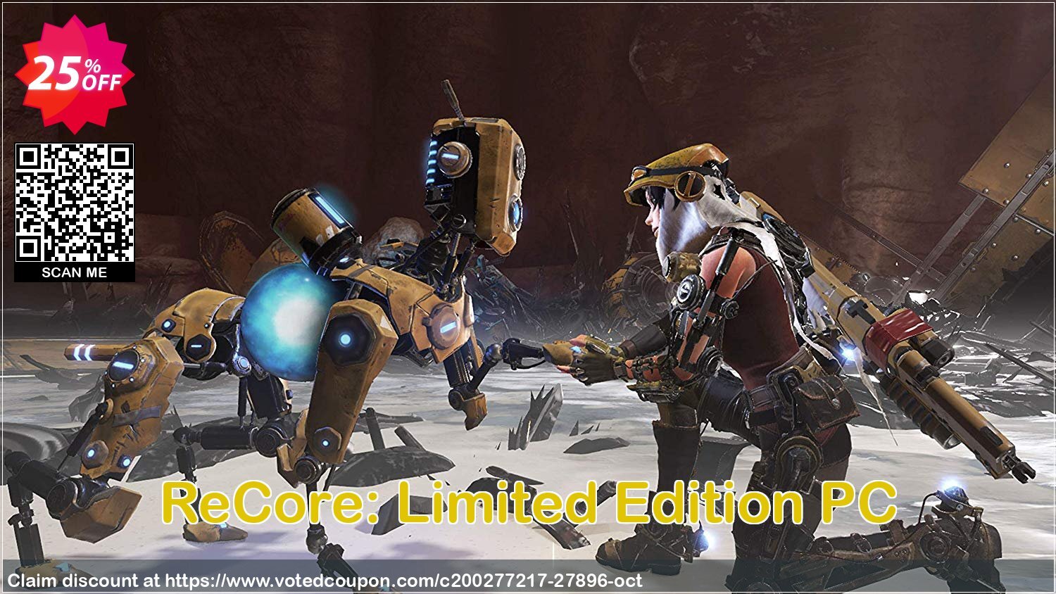 ReCore: Limited Edition PC Coupon, discount ReCore: Limited Edition PC Deal. Promotion: ReCore: Limited Edition PC Exclusive Easter Sale offer 