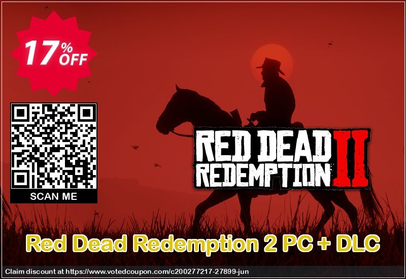 Red Dead Redemption 2 PC + DLC Coupon, discount Red Dead Redemption 2 PC + DLC Deal. Promotion: Red Dead Redemption 2 PC + DLC Exclusive Easter Sale offer 