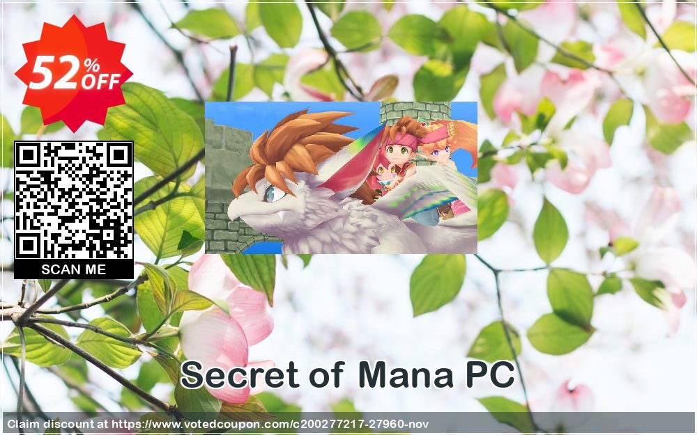 Secret of Mana PC Coupon, discount Secret of Mana PC Deal. Promotion: Secret of Mana PC Exclusive Easter Sale offer 