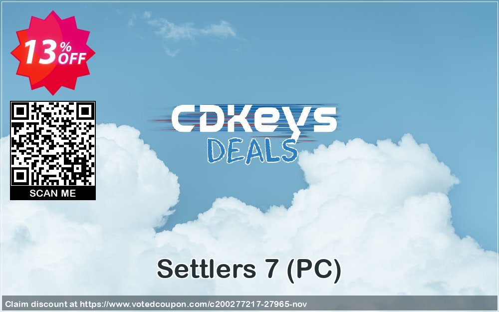 Settlers 7, PC  Coupon, discount Settlers 7 (PC) Deal. Promotion: Settlers 7 (PC) Exclusive Easter Sale offer 