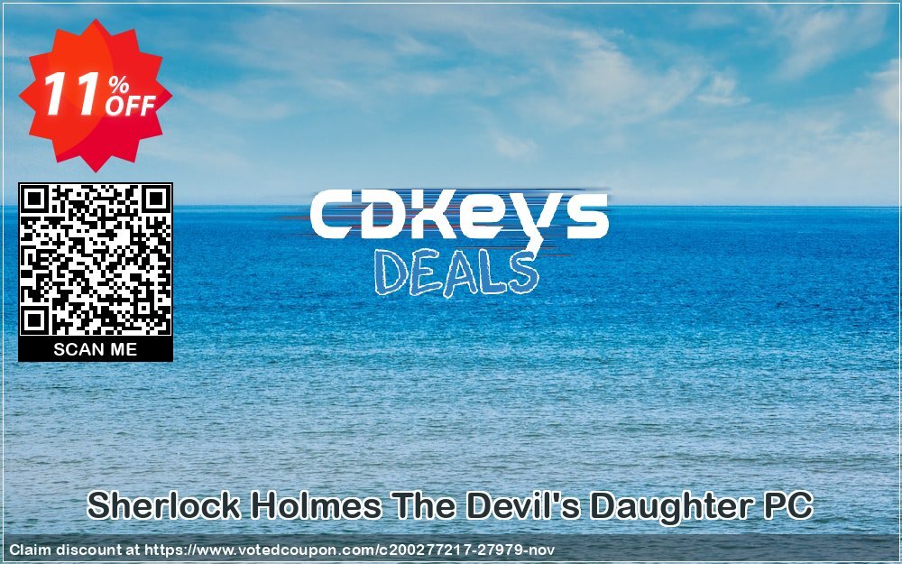 Sherlock Holmes The Devil's Daughter PC Coupon, discount Sherlock Holmes The Devil's Daughter PC Deal. Promotion: Sherlock Holmes The Devil's Daughter PC Exclusive Easter Sale offer 