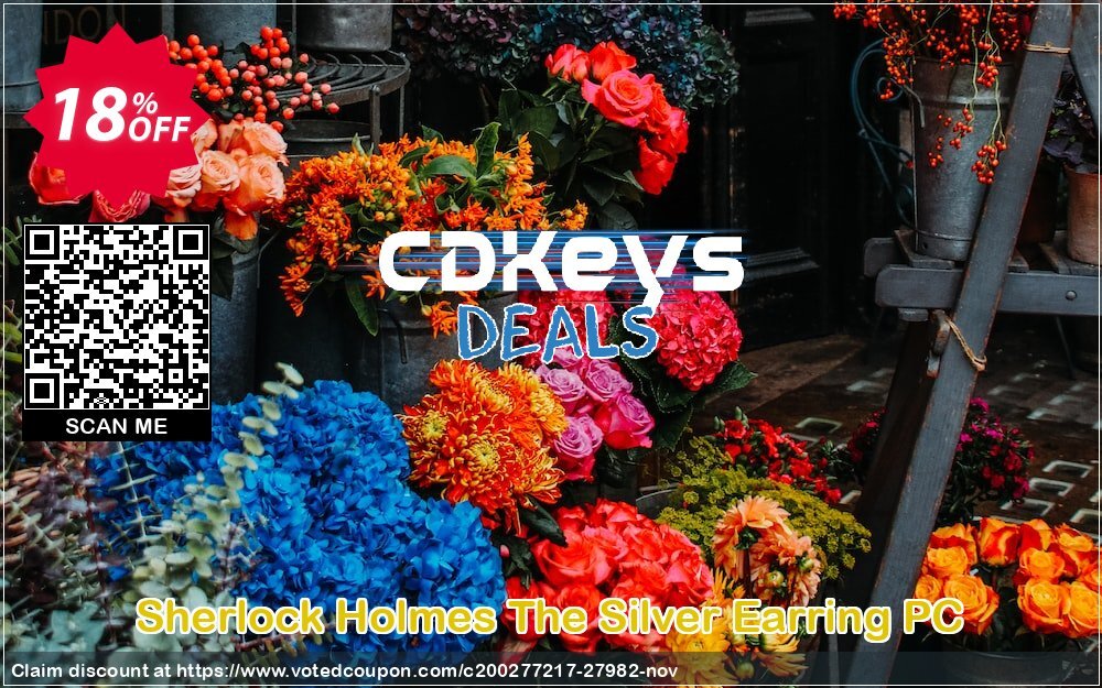 Sherlock Holmes The Silver Earring PC Coupon, discount Sherlock Holmes The Silver Earring PC Deal. Promotion: Sherlock Holmes The Silver Earring PC Exclusive Easter Sale offer 