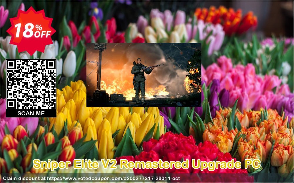 Sniper Elite V2 Remastered Upgrade PC Coupon, discount Sniper Elite V2 Remastered Upgrade PC Deal. Promotion: Sniper Elite V2 Remastered Upgrade PC Exclusive Easter Sale offer 