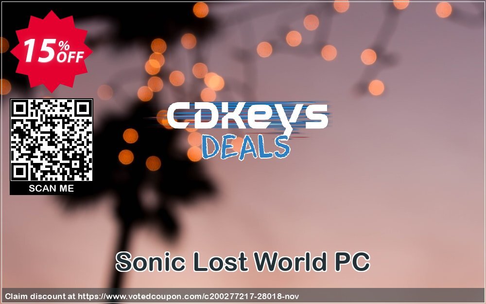 Sonic Lost World PC Coupon, discount Sonic Lost World PC Deal. Promotion: Sonic Lost World PC Exclusive Easter Sale offer 