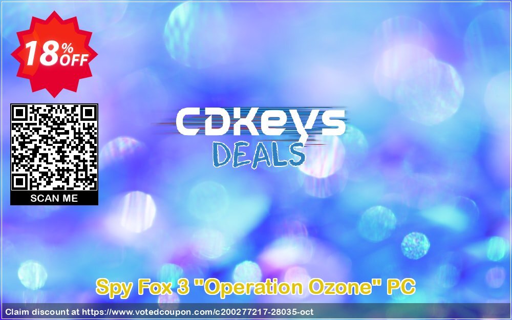 Spy Fox 3 "Operation Ozone" PC Coupon Code Nov 2024, 18% OFF - VotedCoupon