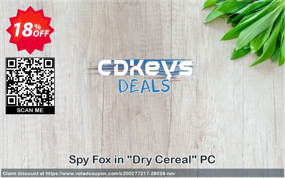 Spy Fox in "Dry Cereal" PC Coupon Code Mar 2025, 18% OFF - VotedCoupon