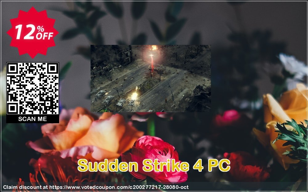 Sudden Strike 4 PC Coupon, discount Sudden Strike 4 PC Deal. Promotion: Sudden Strike 4 PC Exclusive Easter Sale offer 