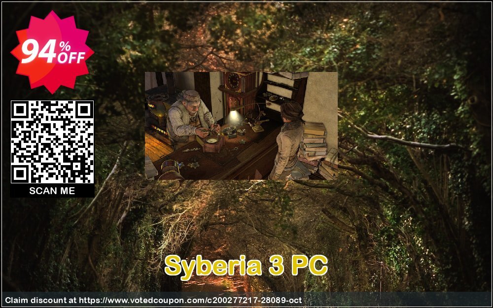 Syberia 3 PC Coupon Code Mar 2025, 94% OFF - VotedCoupon