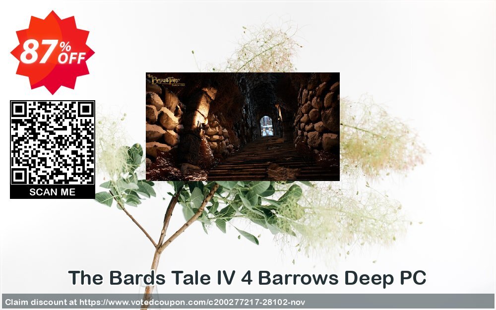 The Bards Tale IV 4 Barrows Deep PC Coupon Code Mar 2025, 87% OFF - VotedCoupon