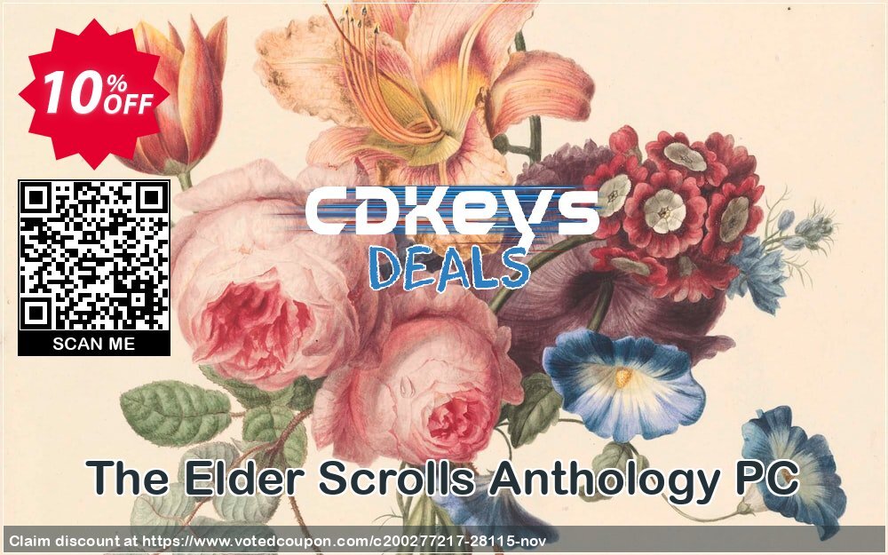 The Elder Scrolls Anthology PC Coupon, discount The Elder Scrolls Anthology PC Deal. Promotion: The Elder Scrolls Anthology PC Exclusive Easter Sale offer 