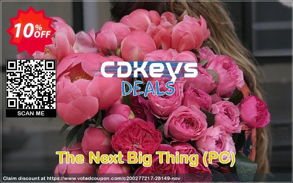 The Next Big Thing, PC  Coupon, discount The Next Big Thing (PC) Deal. Promotion: The Next Big Thing (PC) Exclusive Easter Sale offer 