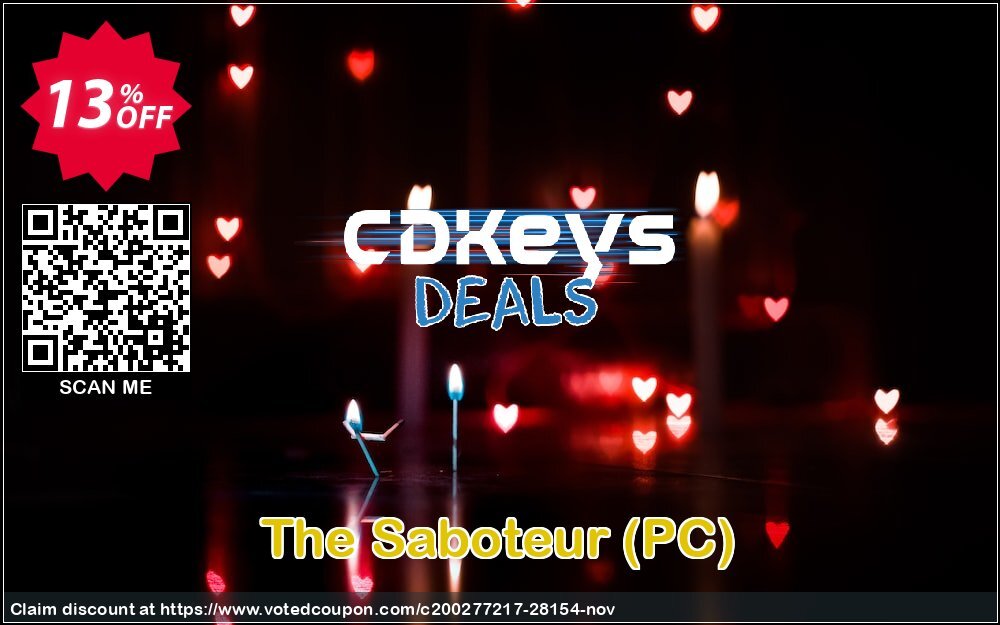 The Saboteur, PC  Coupon, discount The Saboteur (PC) Deal. Promotion: The Saboteur (PC) Exclusive Easter Sale offer 