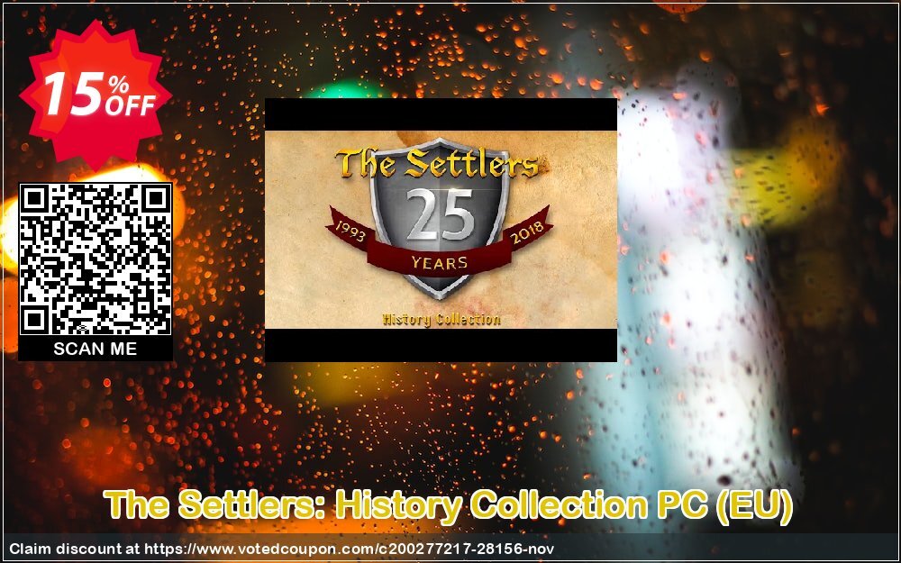 The Settlers: History Collection PC, EU  Coupon Code Mar 2025, 15% OFF - VotedCoupon