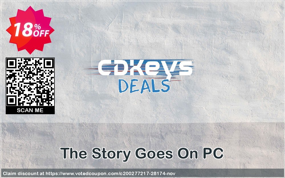 The Story Goes On PC Coupon Code Mar 2025, 18% OFF - VotedCoupon