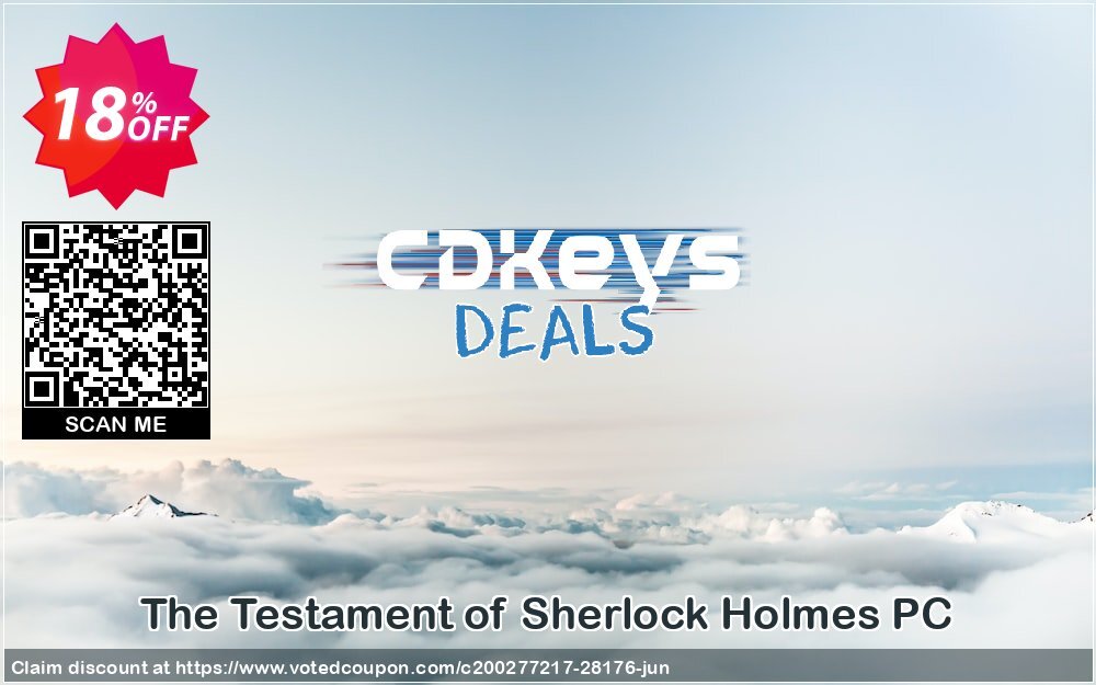 The Testament of Sherlock Holmes PC Coupon Code Jun 2024, 18% OFF - VotedCoupon