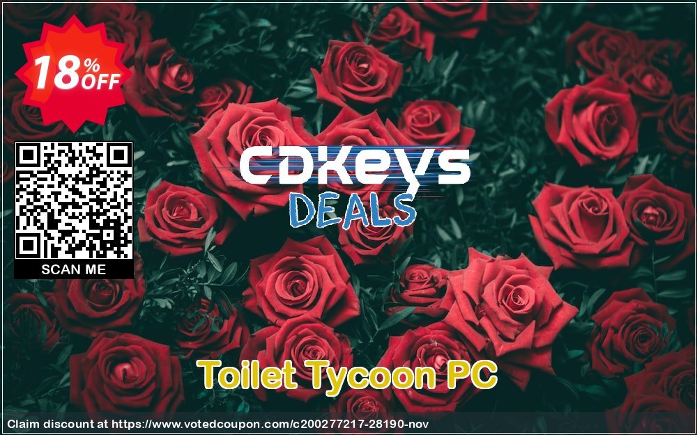 Toilet Tycoon PC Coupon, discount Toilet Tycoon PC Deal. Promotion: Toilet Tycoon PC Exclusive Easter Sale offer 