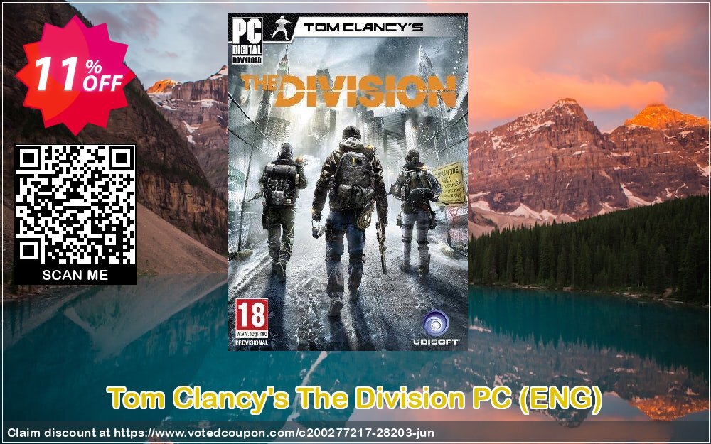 Tom Clancy's The Division PC, ENG  Coupon, discount Tom Clancy's The Division PC (ENG) Deal. Promotion: Tom Clancy's The Division PC (ENG) Exclusive Easter Sale offer 