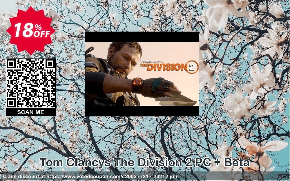 Tom Clancys The Division 2 PC + Beta Coupon, discount Tom Clancys The Division 2 PC + Beta Deal. Promotion: Tom Clancys The Division 2 PC + Beta Exclusive Easter Sale offer 