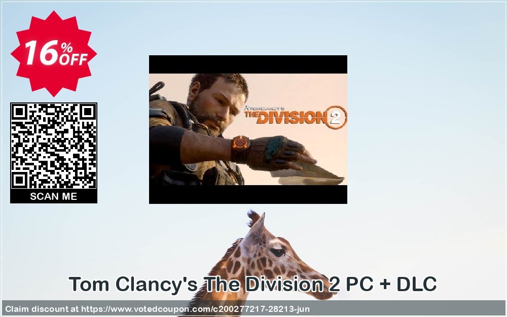 Tom Clancy's The Division 2 PC + DLC Coupon, discount Tom Clancy's The Division 2 PC + DLC Deal. Promotion: Tom Clancy's The Division 2 PC + DLC Exclusive Easter Sale offer 