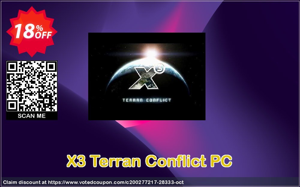 X3 Terran Conflict PC Coupon Code Nov 2024, 18% OFF - VotedCoupon