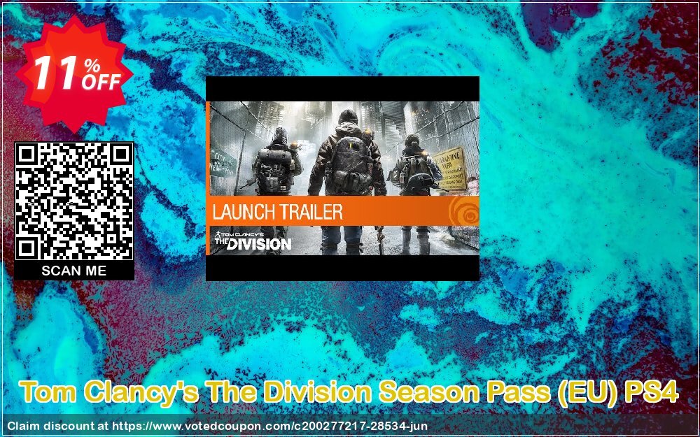 Tom Clancy's The Division Season Pass, EU PS4 Coupon, discount Tom Clancy's The Division Season Pass (EU) PS4 Deal. Promotion: Tom Clancy's The Division Season Pass (EU) PS4 Exclusive Easter Sale offer 