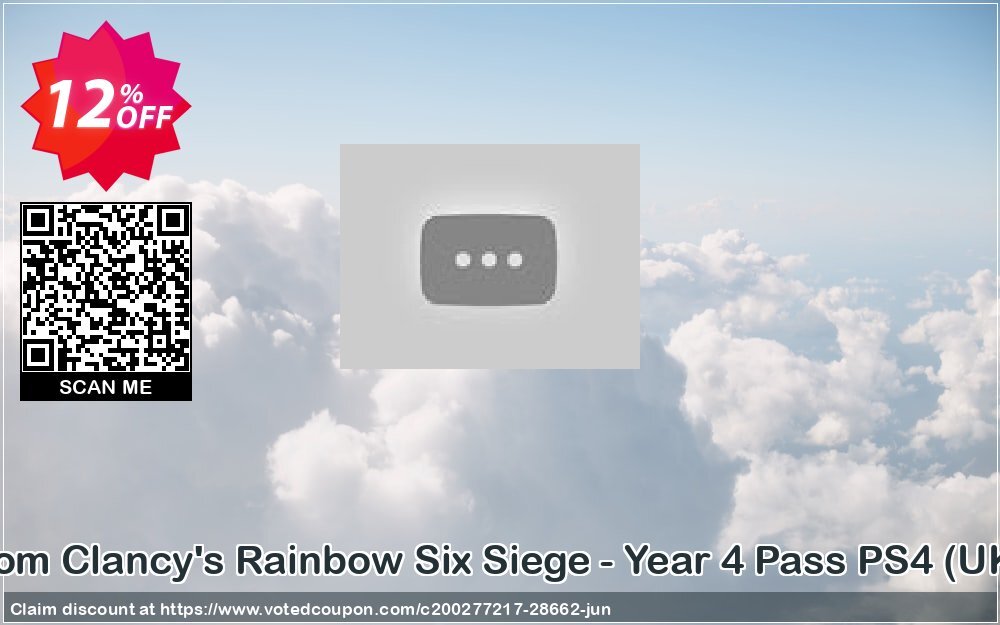 Tom Clancy's Rainbow Six Siege - Year 4 Pass PS4, UK  Coupon, discount Tom Clancy's Rainbow Six Siege - Year 4 Pass PS4 (UK) Deal. Promotion: Tom Clancy's Rainbow Six Siege - Year 4 Pass PS4 (UK) Exclusive Easter Sale offer 