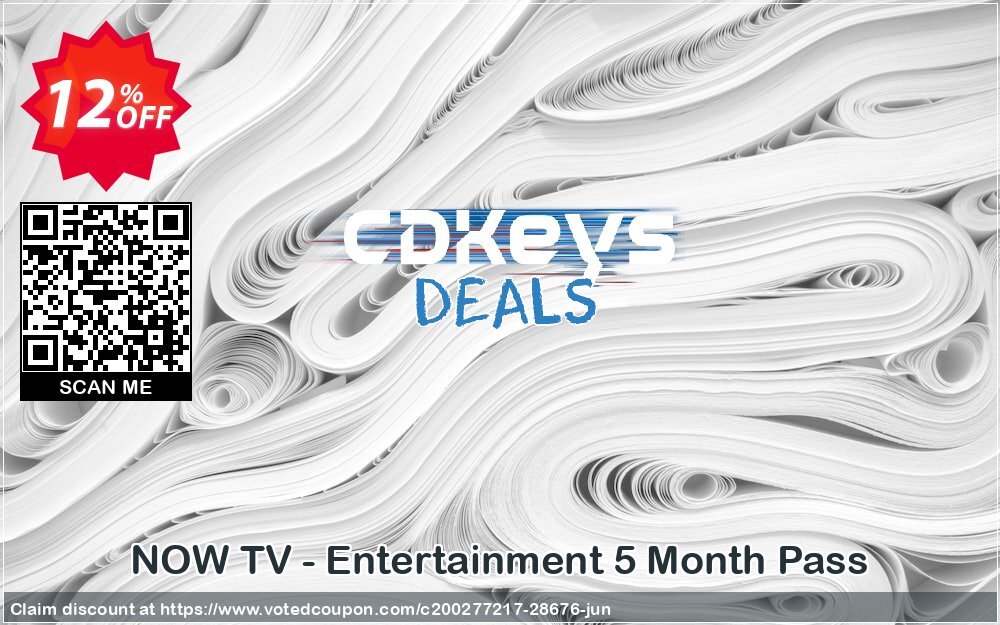 NOW TV - Entertainment 5 Month Pass